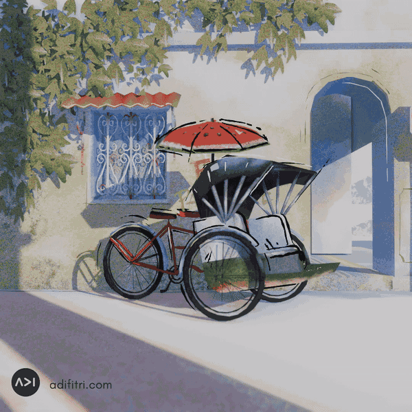 Trishaw Deep Paint